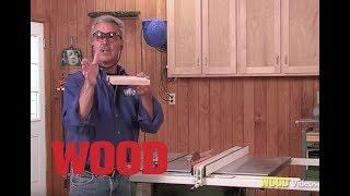 How To Joint Boards On Your Jointer and Tablesaw - WOOD magazine