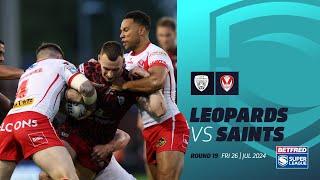 Highlights  Leigh Leopards v St Helens  2024 Betfred Super League Round 19