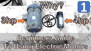 Ultimate Beginners Guide to Using Electric Motors for Makers and DIY Projects #068