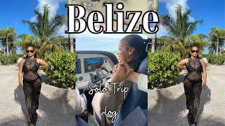 Belize  SOLO TRAVEL Vlog  Caye Caulker Island  Restaurants and more