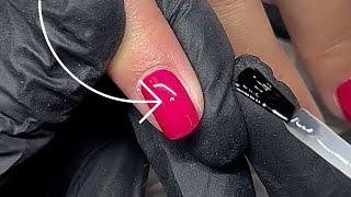 How to fix a bump in a CND Shellac