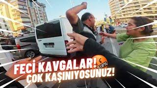 TÜRKİYEDE YAŞANAN MOTORCU KAVGALARI VE KAZALARI #180  Trafik Kavgaları 2024