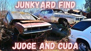 Junkyard Finds GTO Judge and TWO Nova SS 396?