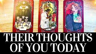 PICK A CARD  Their THOUGHTS Of YOU Today  What Is On Their Mind? ️ Love Tarot Reading Soulmate