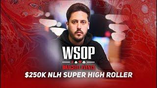 $250000 Super High Roller Final Table  World Series of Poker 2021