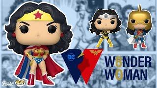 Unboxing Wonder Woman 80th Anniversay Funko Pops WW80  Funko Pop Wonder Woman  DC  DC Comics