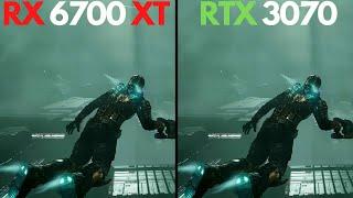 RX 6700 XT vs. RTX 3070 in 2023  14 Games Tested @ 1440p  FSRDLSS and ray tracing