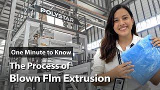 How does Blown Film Extrusion Work?  One Minute to Know EP19