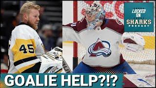 Who Could The San Jose Sharks Turn To For Additional Goalie Help?