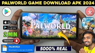  PALWORLD GAME DOWNLOAD  HOW TO DOWNLOAD PALWORLD IN ANDROID  PALWORLD GAME KAISE DOWNLOAD KARE