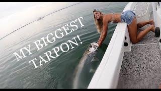 GIRLS FISHING TRIP on the hunt for BIG TARPON - Part 1