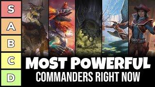 The Most Powerful Popular Commanders Right Now  Power Tier List  EDH  Commander  MTG