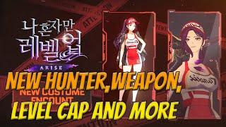 New Codes  New Hunter New Weapon New Level Cap and More  Solo Leveling ARISE