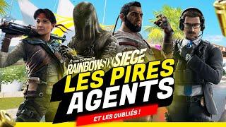 Les PIRES AGENTS et les OUBLIÉS de Rainbow Six Siege