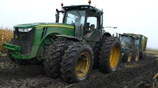 WORST STUCK TRACTORS OF ALL TIME PT. 2  John Deere 7920 8530 8370R 8600i  Fendt 933 & More