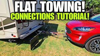 FLAT TOWING CONNECTION with the Class C Motorhome RV