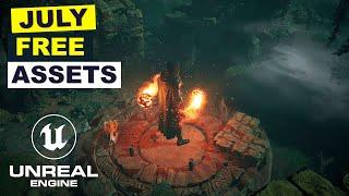 Unreal Engine July 2024 Free Marketplace Content Summary