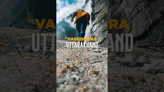Vasudhara Falls Trek  Badrinath  Uttarakhand #shorts #travelshorts #uttarakhand #whatsappstatus