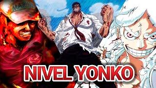 Personajes en el  NIVEL Yonkou   Los MÁS FUERTES de One Piece  One Piece TOP