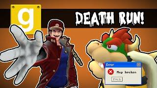 These Maps are Broken - Gmod Death Run Funny Moments Mario Movie Edition