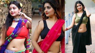 Rupsa sahaThe most glamorous saree lover latest photoshoot