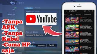 Cara Live Streaming Mobile Legends Di Youtube  Menggunakan 1 HP Android Terbaru 2023