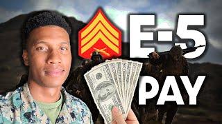 How much does a Marine Sergeant make? 2021