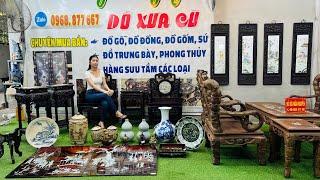 Bộ Bàn Tay Trúc và nhiều món đồ Gỗ Gốm Đồng Tranh 57 Ngân #0968877667 bán đồ xưa cũ