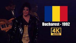 Michael Jackson  Jackson 5 Medley - Live in Bucharest October 1st 1992 4K60FPS