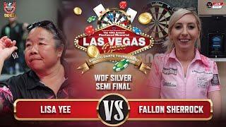 Lisa Yee vs Fallon Sherrock  WDF Silver Semi Final  Las Vegas Open