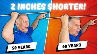 Are You Getting Shorter With Age? 3 Biggest Causes Immediate Reversal Possible?