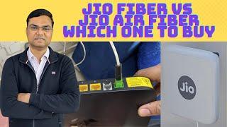 Jio AirFiber vs Jio Fiber - In depth comparision  which is best to buy  550+ Live TV Channels