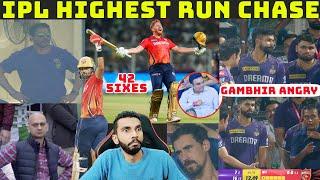 IPL HIGHEST RUN CHASE  BAIRSTOW CENTURY  KKR VS PBKS 2024 HIGHLIGHTS