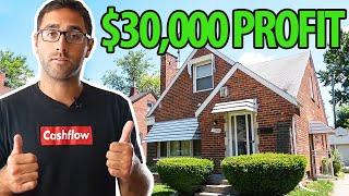 How I Made $30000 Flipping a House In Detroit