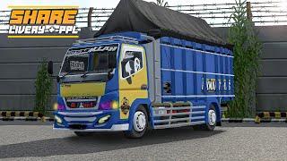 share livery canter mabar v3 by@budesign3229 #bussid