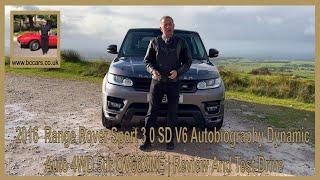 2016  Range Rover Sport 3 0 SD V6 Autobiography Dynamic Auto 4WD 5dr OV66XME  Review And Test Drive