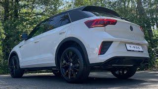 Volkswagen NEW T-roc R-line Black Style 2023 in4K Ascot  19 inch Misano  Walk around & Detail inside