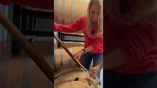 Thieving from a short barrel is hard #whiskeytube #barrelthief #bourbon #short