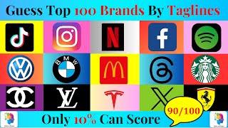 Guess the Brand by Tagline Tagline of Famous Brands  Slogans Quiz