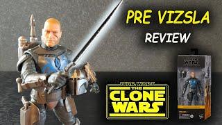 Pre Vizsla The Clone Wars Star Wars Black Series - REVIEW
