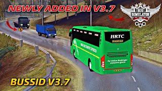 BUSSID V3.7 Update HRTC Volvo Bus Driving In Bus Simulator Indonesia