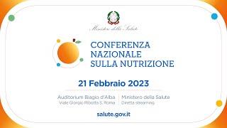 21 febbraio Conferenza nazionale sulla nutrizione