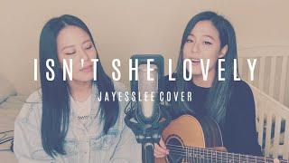 ISNT SHE LOVELY  STEVIE WONDER Jayesslee Cover Available on Spotify and iTunes