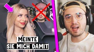 Frontet Walentina MICH in diesem Interview?  Marcel Reaktion