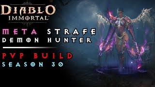 Diablo Immortal PvP Meta Strafe Demon Hunter Build - Season 30 2024