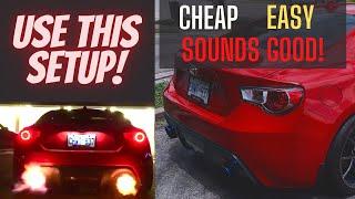 The BEST BUDGET Exhaust Set-Up For Your FRSBRZ86 *LOUD*