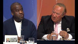 Andrew Neil takes umbrage at traduced comment by Nels Abbey BBC Question Time