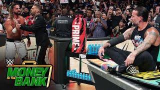 Seth Freakin Rollins seethes at CM Punk Money in the Bank 2024 highlights