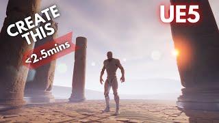 Unreal Engine 5 - Create a Desert in 2.5 mins