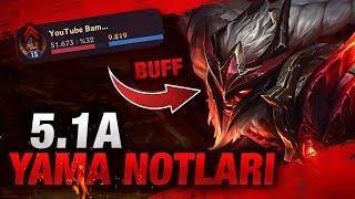 WILD RIFT 5.1A YAMA NOTLARI? TÜM YAMA DETAYLI ANALİZ? - Lol Wild Rift